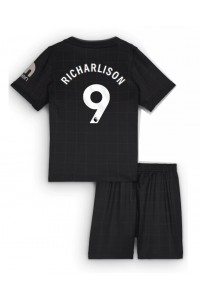Tottenham Hotspur Richarlison #9 Jalkapallovaatteet Lasten Vieraspeliasu 2025-26 Lyhythihainen (+ Lyhyet housut)